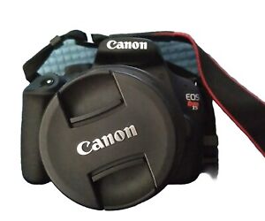 Canon EOS Rebel T5 DSLR Camera with 18-55MM Lens, Cable, Charger, Strap, Manuals