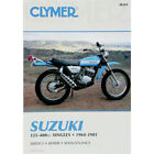 CLYMER Physical Book for Suzuki TC125 TM125 TS125 TS185 TM250 TS250 TM400 TS400 (For: Suzuki TM250)