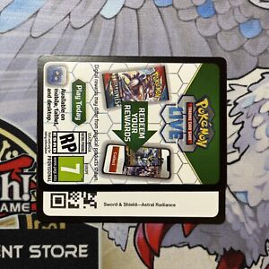 Pokemon - Sword & Shield Astral Radiance Online Code - Emailed