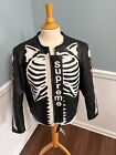 Supreme x Vanson Leather Jacket Bones Riders Jacket black All sizes authentic