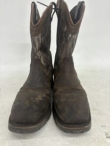 Pinedale Camo Leather Western 11