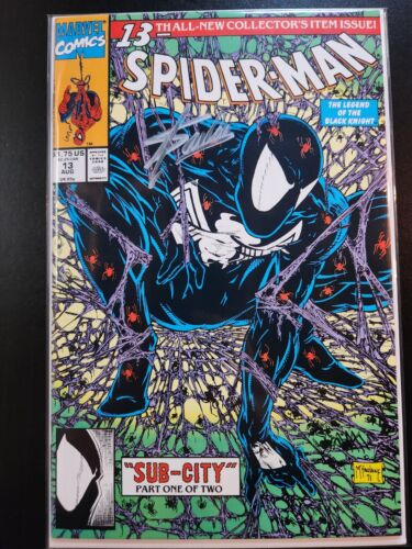 Spider-Man #13 Todd McFarlane (1991) VF+ Autographed By Stan Lee