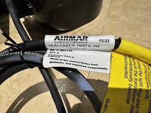 Airmar TM275C-LHW 1kW Chirp Transom Mount Transducer Barely Used