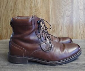 Johnston & Murphy Brown Leather Chukka Boots Mens Size 11.5