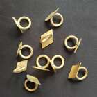 5pcs Alto sax repair parts Brass unpainted/Brass Parts & Accessories