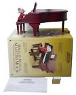 Mr Christmas Magical Maestro Mouse Baby Grand Piano Gold Label CIB HTF SEE VIDEO