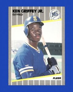 1989 Fleer Set-Break #548 Ken Griffey Jr. RC NM-MT OR BETTER *GMCARDS*