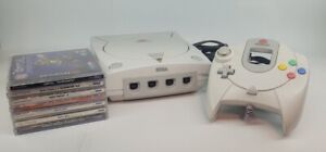 SEGA Dreamcast Console Bundle With 7 Games - Tested Working