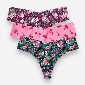 Victoria’s Secret Underwear Panties Panty Lot Of 3 Thong XL Seamless 3pk New