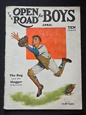 The Open Road for Boys April 1929 Volume 11 Issue 4 See Pictures Combine Shippin