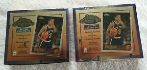 1996-97 Topps Chrome Basketball Sealed Hobby Box ( 2 BOXES) Kobe Bryant