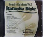 Country Christmas Volume 1 Christian Karaoke Style NEW CD+G Daywind 6 Songs