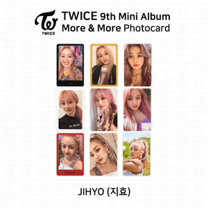 TWICE 9th Mini Album More And More Official Photocard Jihyo K-POP KPOP
