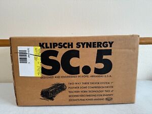 Klipsch Synergy SC.5 Center Channel Speaker Home Theater Surround Sound - NEW