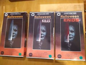 New ListingHalloween, Halloween Kills, Halloween Ends Vhs Horror Lot