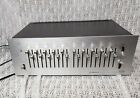 Vintage Pioneer Model SG-9500 10 Band Graphic Equalizer For Parts Or Repair