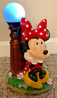 Disney Minnie Mouse Solar Resin Garden Statue Lamp Post