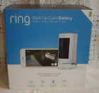 RING STICK UP CAM BATTERY INDOOR OUTDOOR SECURITY CAMERA WHITE 2 WAY AUDIO