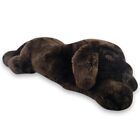 Folkmanis Chocolate Lab Stuffed Animal Puppet Dog Brown 18