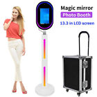 13.3 Inch Mini Magic Mirror Booth Touch Screen Selfie Photo Booth with Case
