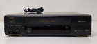 JVC VCR VHS Player Recorder Video Cassette Tape 4 Head HR-A41U - No Remote