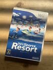 Wii Sports Resort Nintendo Wii NTSC-J Japanese Complete In Box CIB US Seller
