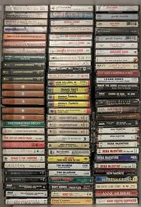 Classic Modern Country Cassette Tapes Lot of 84 Vintage 70s 80s 90s Garth Reba