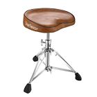 New ListingDrum Throne Height Adjustable Padded Seat Drum Stool with Double Braced Anti-Sl