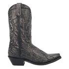 Laredo Garrett Distressed Snip Toe Cowboy  Mens Black Dress Boots 68407