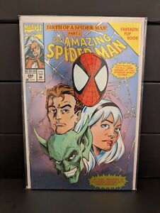 AMAZING SPIDER-MAN #394 1994 Foil Cover Flipbook Newsstand NM Bag/Boarded