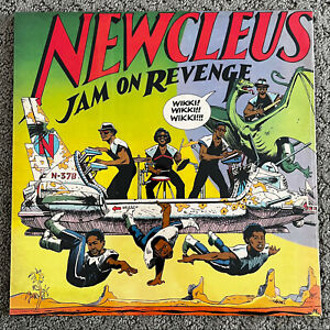Newcleus Jam On Revenge new sealed EU import hip-hop, 808, rap, b boy, wikki