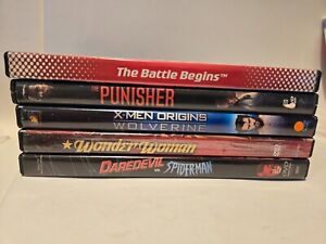 New ListingLot of Super Heroes on DVD 5 Movies- Tested