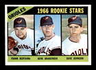 1966 Topps #579 Johnson/Bertaina/Brabender Rookie Stars NM X2713478