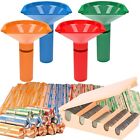 Coin Counters Tray & Sorter Tubes Set with 100 Assorted Coin Wrappers