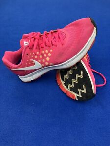 Nike Women's Size 9 Running Shoes Air Zoom Span Pink/White/Peach