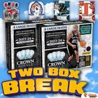 New ListingLos Angeles Lakers 2023-24 CROWN ROYALE Basketball HOBBY 2 Box Live Break #016