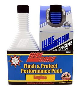 Lubegard 98901 Engine Flush and Protect Pack, (2) 15 Ounce Bottles