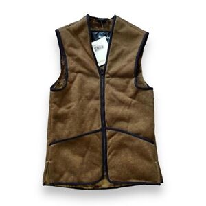 BARBOUR Warm Vest Lining Fleece Waistcoat Zip MLI0004BR31 UK Size 34