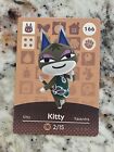 KITTY #166 Animal Crossing Amiibo Authentic Nintendo Mint Card From Series 2