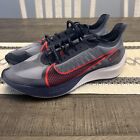 Nike Mens Zoom Gravity BQ3202-400 Navy / Red Running Shoes Sneakers Size 10 New