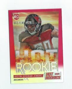 2014 Panini Hot Rookies Red Prizm Hot Rookies Rookie Singles xxx/149 -You Choose