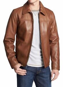 New Leather Jacket For Mens Real Soft Lambskin Classic Leather Man Coat #807