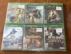 Lot of 6 Games (Xbox One) Brand New and Factory Sealed