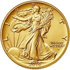 2016-W 1/2 oz American Gold Walking Liberty Half Dollar Coin (Box, CoA)