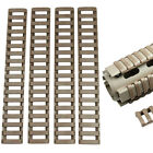Pack of 4 Heat Resistant Rifle Weaver Picatinny Ladder Rail Cover TAN