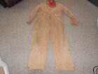 VINTAGE MENS 46 S CARHARTT DUCK CANVAS INSULATED COVERALLS USA MADE