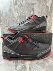 Nike Jordan Spizike Low Bred FQ1759-006 Shoes Sneakers Black Red New Men's Sz 11