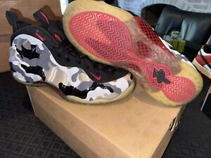 2013 Nike Air Foamposite One PRM Fighter Jet Camo 575420-001 Mens Size 12