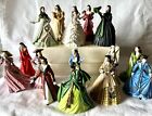 Lot/15 Franklin Mint Gone With the Wind Scarlett Portrait Sculpture Collection