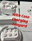 For Apple Airpods Pro （2nd generation）Earbuds Earphones + Charging Case/Lanyard